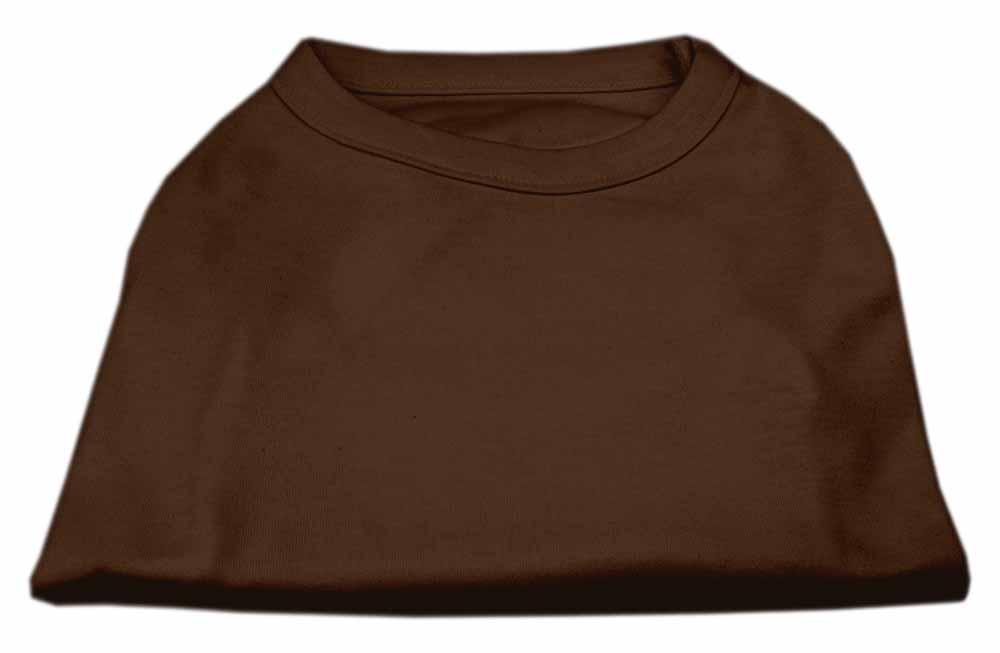 Plain Shirts Brown Sm